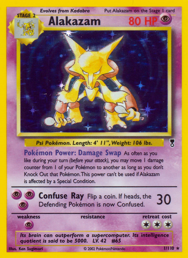 Alakazam (1/110) [Legendary Collection] | Dumpster Cat Games