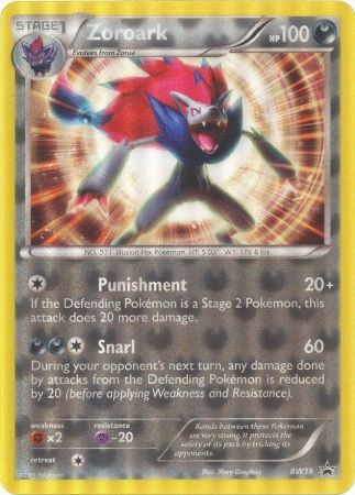 Zoroark (BW19) (Jumbo Card) [Black & White: Black Star Promos] | Dumpster Cat Games