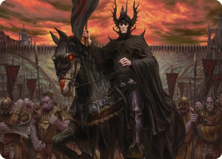 The Mouth of Sauron Art Card [The Lord of the Rings: Tales of Middle-earth Art Series] | Dumpster Cat Games