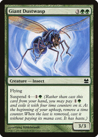 Giant Dustwasp [Modern Masters] | Dumpster Cat Games