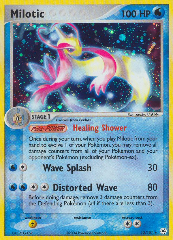 Milotic (12/101) [EX: Hidden Legends] | Dumpster Cat Games