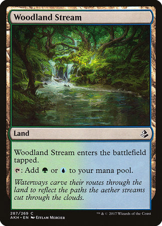 Woodland Stream [Amonkhet] | Dumpster Cat Games