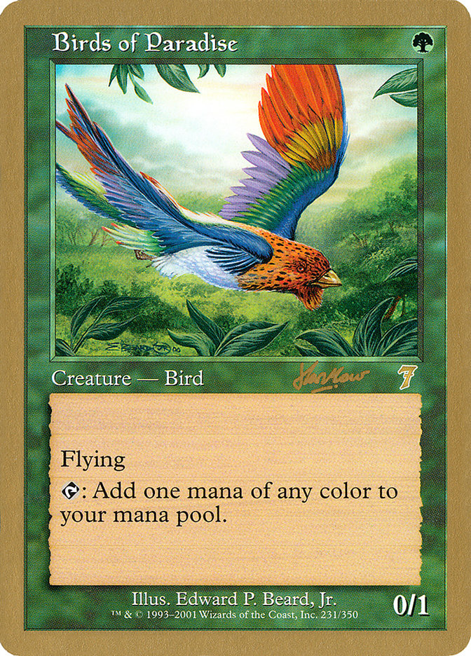 Birds of Paradise (Sim Han How) [World Championship Decks 2002] | Dumpster Cat Games