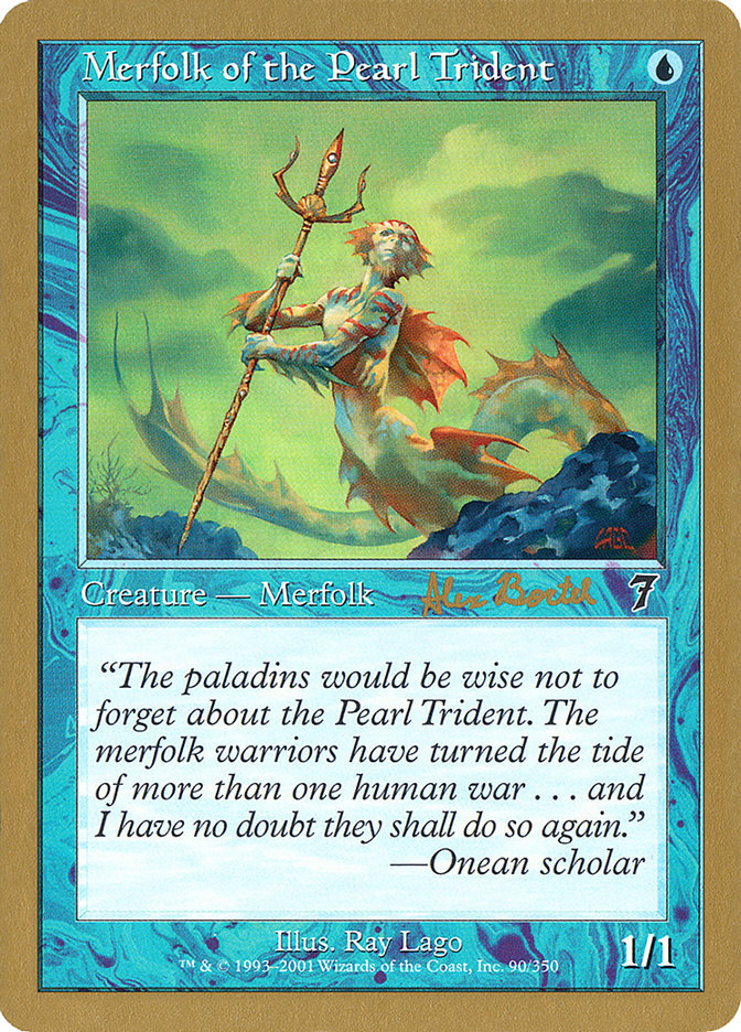 Merfolk of the Pearl Trident (Alex Borteh) [World Championship Decks 2001] | Dumpster Cat Games