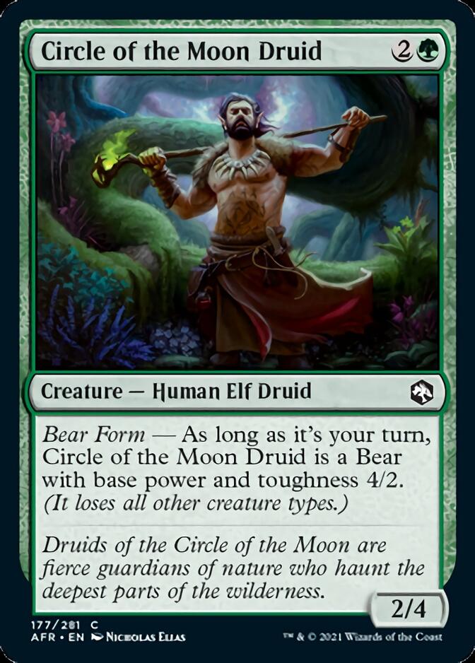 Circle of the Moon Druid  [Dungeons & Dragons: Adventures in the Forgotten Realms] | Dumpster Cat Games