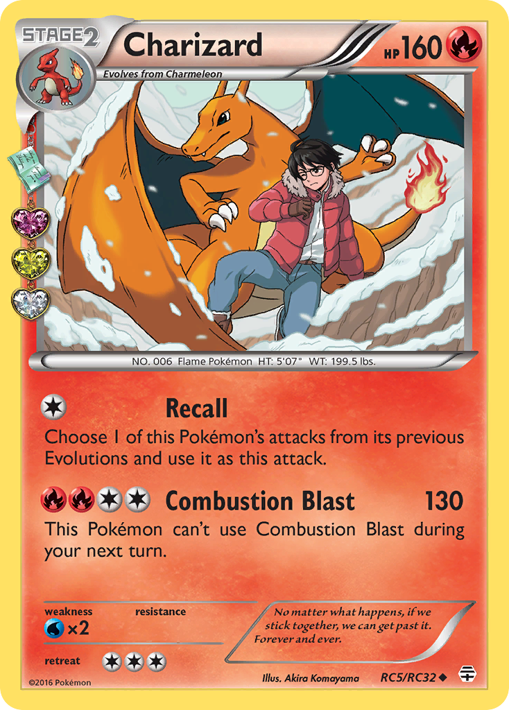 Charizard (RC5/RC32) [XY: Generations] | Dumpster Cat Games