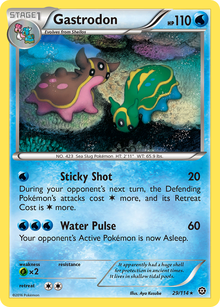 Gastrodon (29/114) [XY: Steam Siege] | Dumpster Cat Games