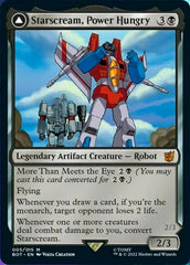 Starscream, Power Hungry // Starscream, Seeker Leader [Universes Beyond: Transformers] | Dumpster Cat Games