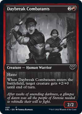 Daybreak Combatants [Innistrad: Double Feature] | Dumpster Cat Games