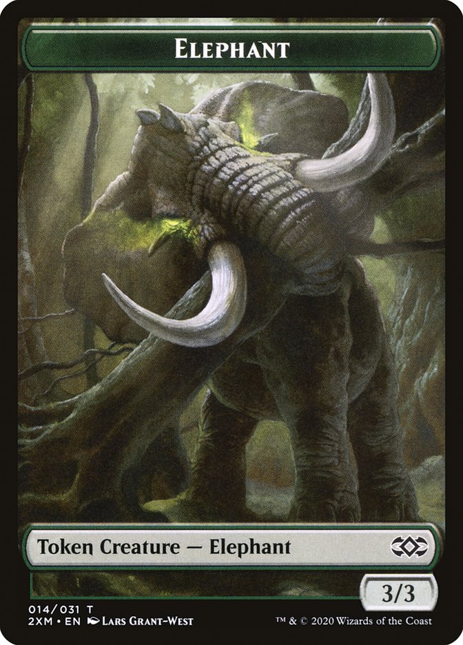 Elephant Token [Double Masters] | Dumpster Cat Games