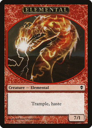 Elemental Token [Zendikar Tokens] | Dumpster Cat Games