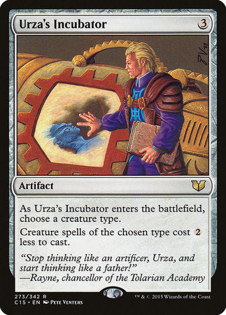 Urza's Incubator [Commander 2015] | Dumpster Cat Games