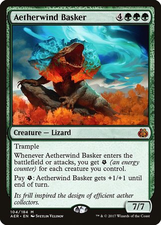 Aetherwind Basker [Aether Revolt] | Dumpster Cat Games