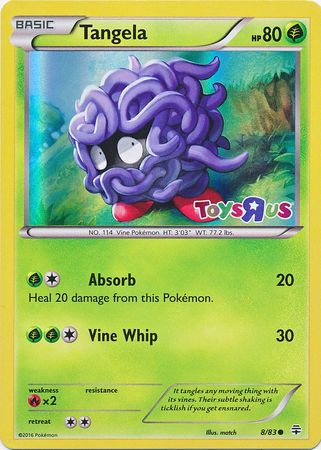 Tangela (8/83) (Toys R Us Promo) [XY: Generations] | Dumpster Cat Games