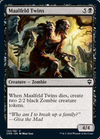 Maalfeld Twins [Commander Legends] | Dumpster Cat Games