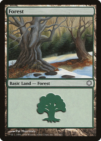 Forest (381) [Coldsnap Theme Decks] | Dumpster Cat Games