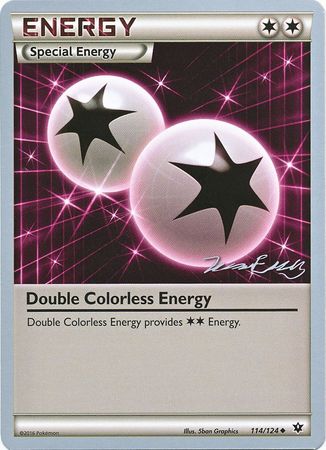 Double Colorless Energy (114/124) (Bebe - Jesper Eriksen) [World Championships 2016] | Dumpster Cat Games