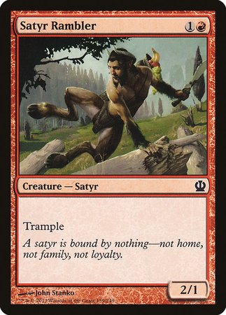 Satyr Rambler [Theros] | Dumpster Cat Games