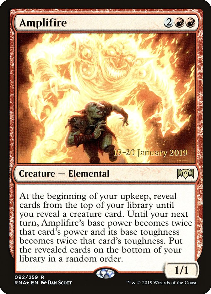 Amplifire [Ravnica Allegiance Prerelease Promos] | Dumpster Cat Games