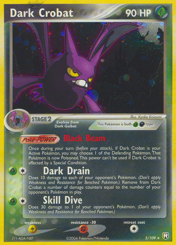 Dark Crobat (3/109) [EX: Team Rocket Returns] | Dumpster Cat Games