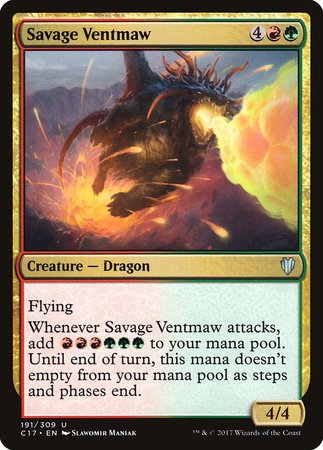 Savage Ventmaw [Commander 2017] | Dumpster Cat Games