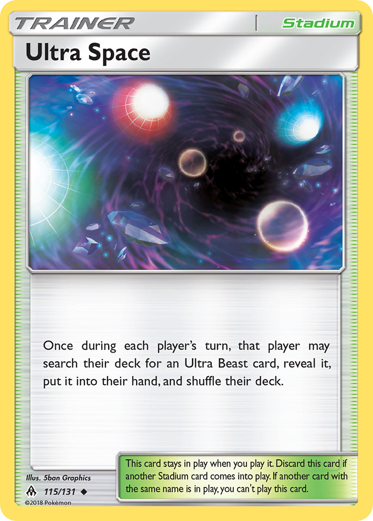 Ultra Space (115/131) [Sun & Moon: Forbidden Light] | Dumpster Cat Games