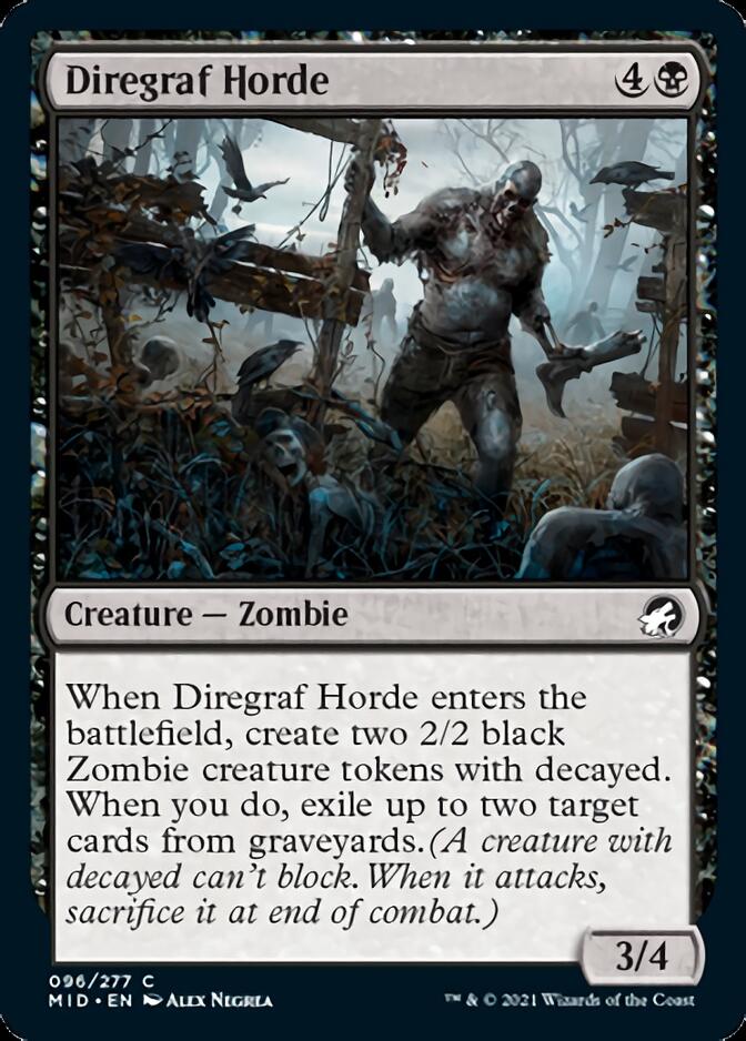 Diregraf Horde [Innistrad: Midnight Hunt] | Dumpster Cat Games