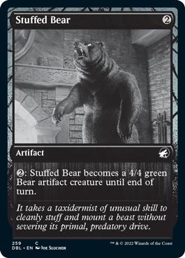 Stuffed Bear [Innistrad: Double Feature] | Dumpster Cat Games