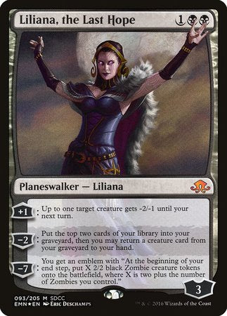 Liliana, the Last Hope SDCC 2016 EXCLUSIVE [San Diego Comic-Con 2016] | Dumpster Cat Games