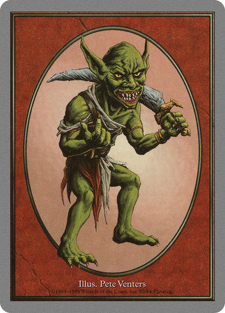 Goblin Token [Unglued Tokens] | Dumpster Cat Games