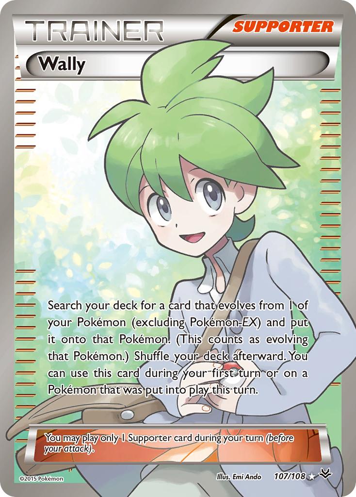 Wally (107/108) [XY: Roaring Skies] | Dumpster Cat Games