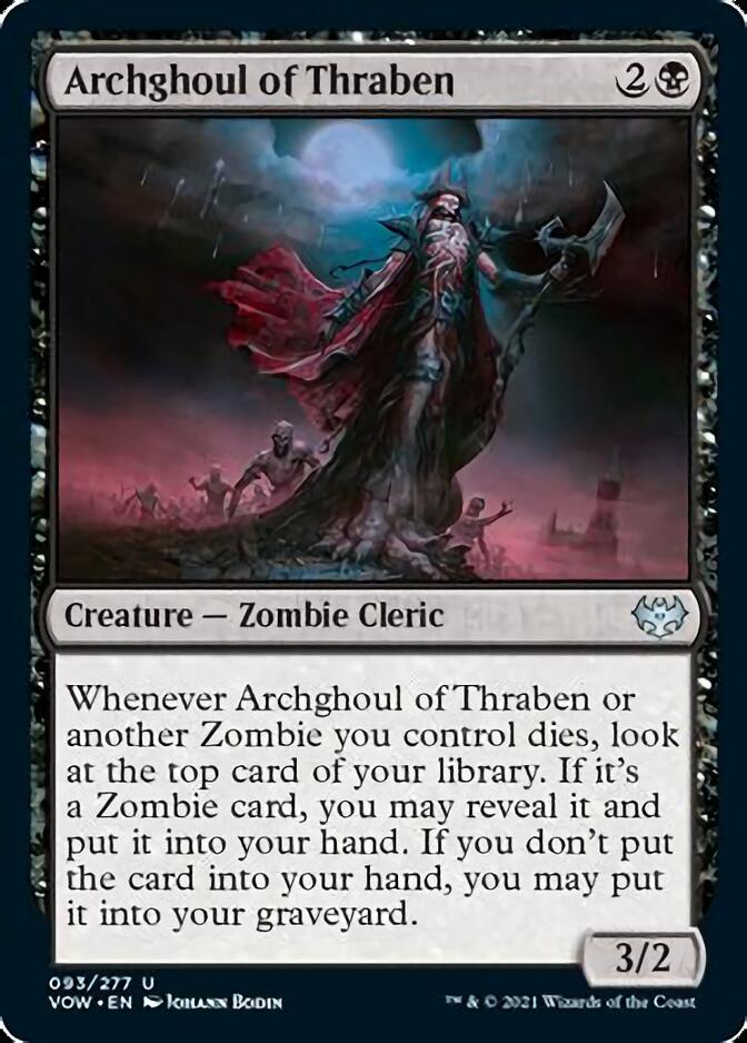 Archghoul of Thraben [Innistrad: Crimson Vow] | Dumpster Cat Games