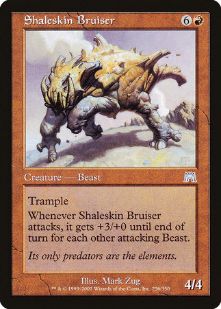 Shaleskin Bruiser [Onslaught] | Dumpster Cat Games