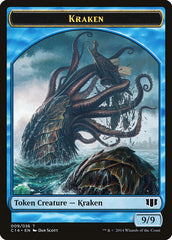 Kraken // Zombie (011/036) Double-sided Token [Commander 2014 Tokens] | Dumpster Cat Games