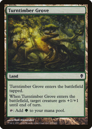 Turntimber Grove [Zendikar] | Dumpster Cat Games