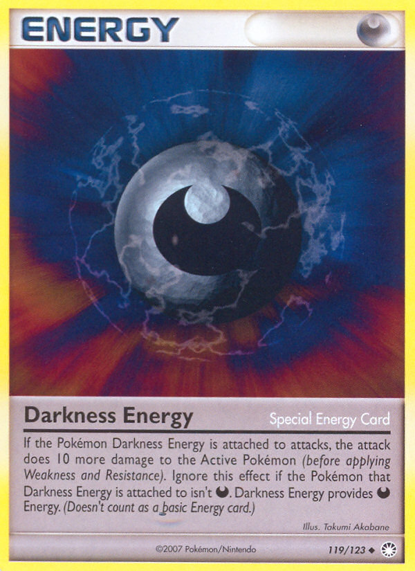 Darkness Energy (119/123) [Diamond & Pearl: Mysterious Treasures] | Dumpster Cat Games