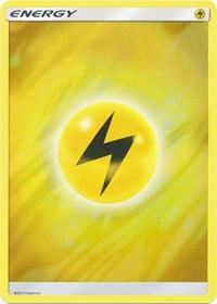 Lightning Energy (Unnumbered 2017) (Wave Foil) (Theme Deck Exclusive) [Unnumbered Energies] | Dumpster Cat Games