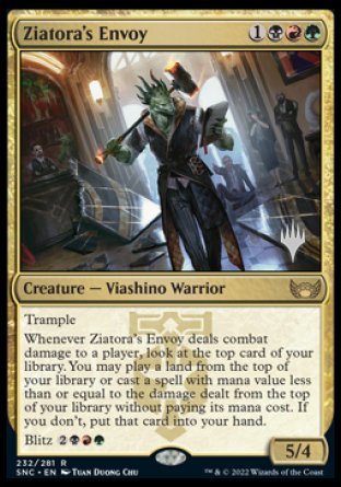 Ziatora's Envoy (Promo Pack) [Streets of New Capenna Promos] | Dumpster Cat Games