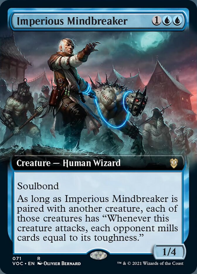 Imperious Mindbreaker (Extended) [Innistrad: Crimson Vow Commander] | Dumpster Cat Games