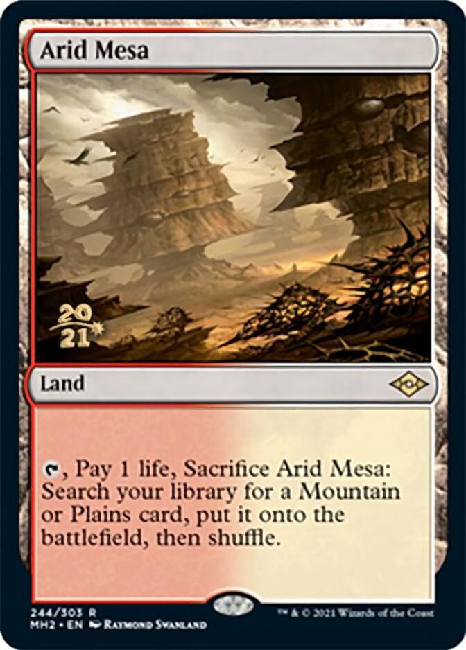 Arid Mesa [Modern Horizons 2 Prerelease Promos] | Dumpster Cat Games