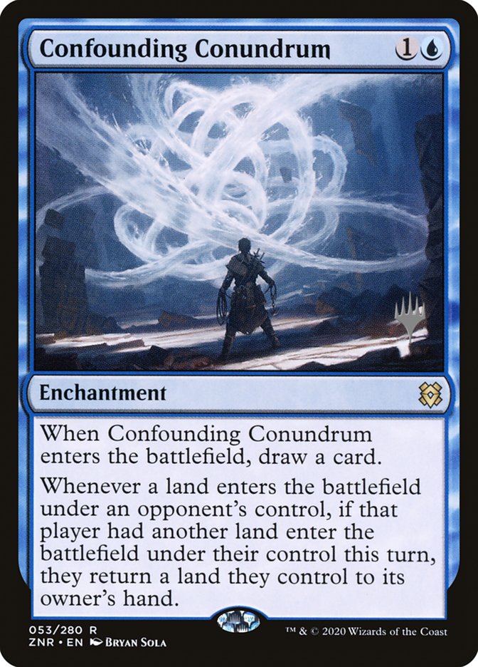 Confounding Conundrum (Promo Pack) [Zendikar Rising Promos] | Dumpster Cat Games