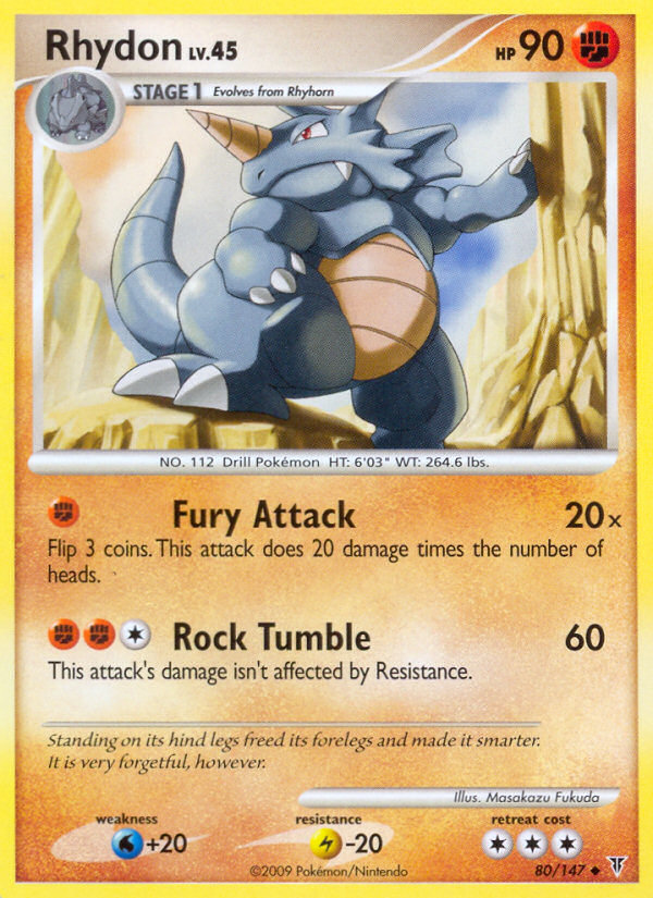 Rhydon (80/147) [Platinum: Supreme Victors] | Dumpster Cat Games