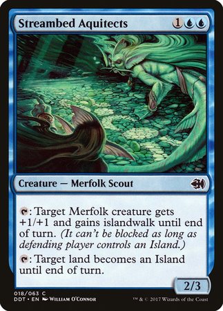 Streambed Aquitects [Duel Decks: Merfolk vs. Goblins] | Dumpster Cat Games