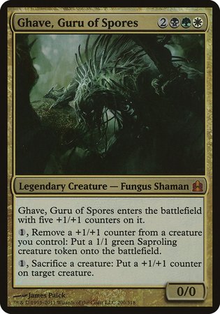 Ghave, Guru of Spores (Oversized) [Commander 2011 Oversized] | Dumpster Cat Games