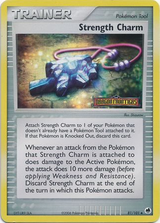 Strength Charm (81/101) (Stamped) [EX: Dragon Frontiers] | Dumpster Cat Games