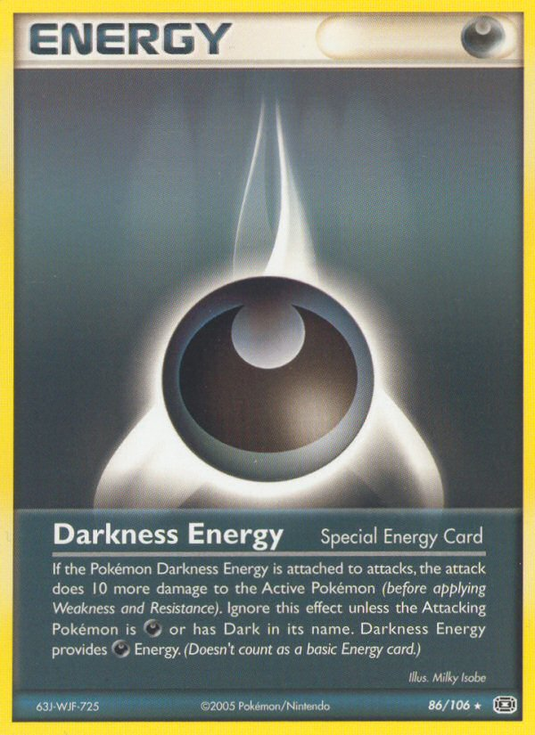 Darkness Energy (86/106) [EX: Emerald] | Dumpster Cat Games