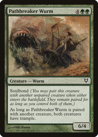 Pathbreaker Wurm [Avacyn Restored] | Dumpster Cat Games