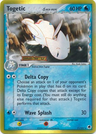 Togetic (11/101) (Delta Species) (Stamped) [EX: Dragon Frontiers] | Dumpster Cat Games