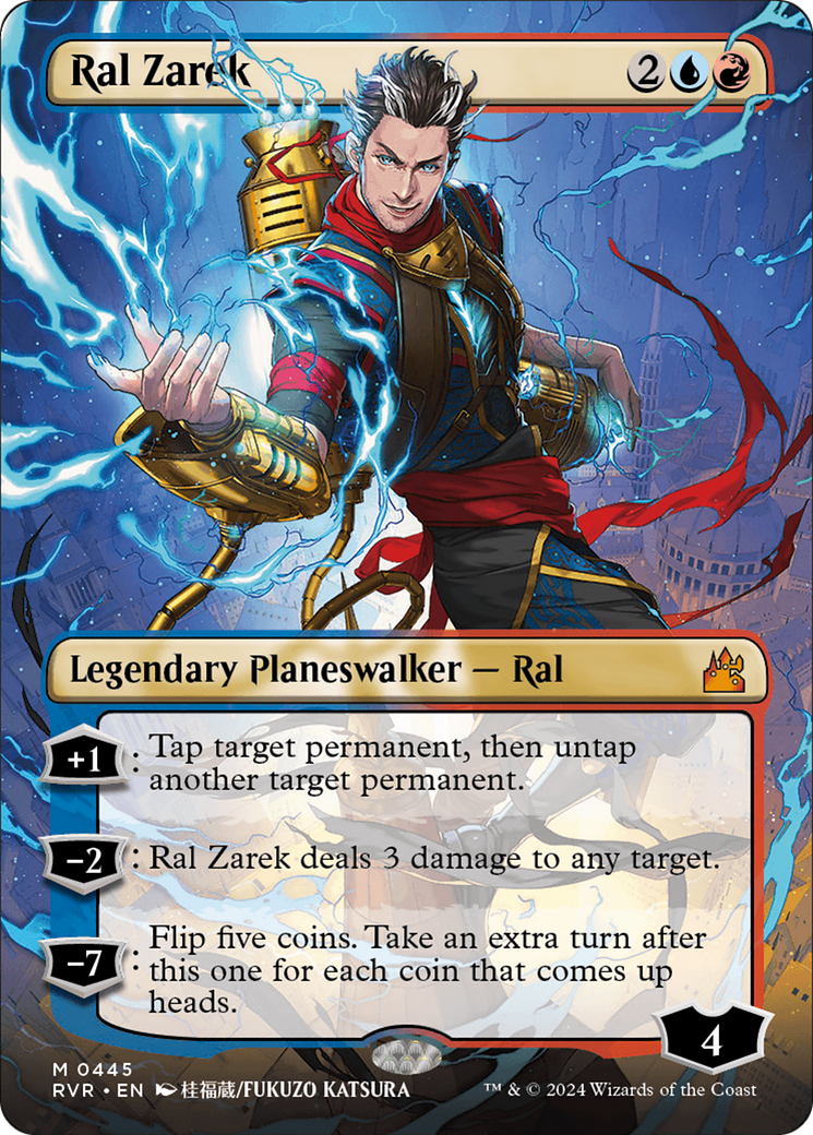 Ral Zarek (Anime Borderless) [Ravnica Remastered] | Dumpster Cat Games