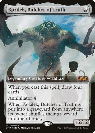 Kozilek, Butcher of Truth [Ultimate Box Topper] | Dumpster Cat Games